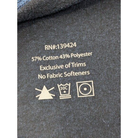 Voormi Hoodie Mens XXL Blue Long Sleeve Hooded Shirt Pullover Lightweight - Picture 4 of 14